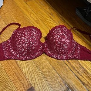 Sexy red bra victoria’a secret